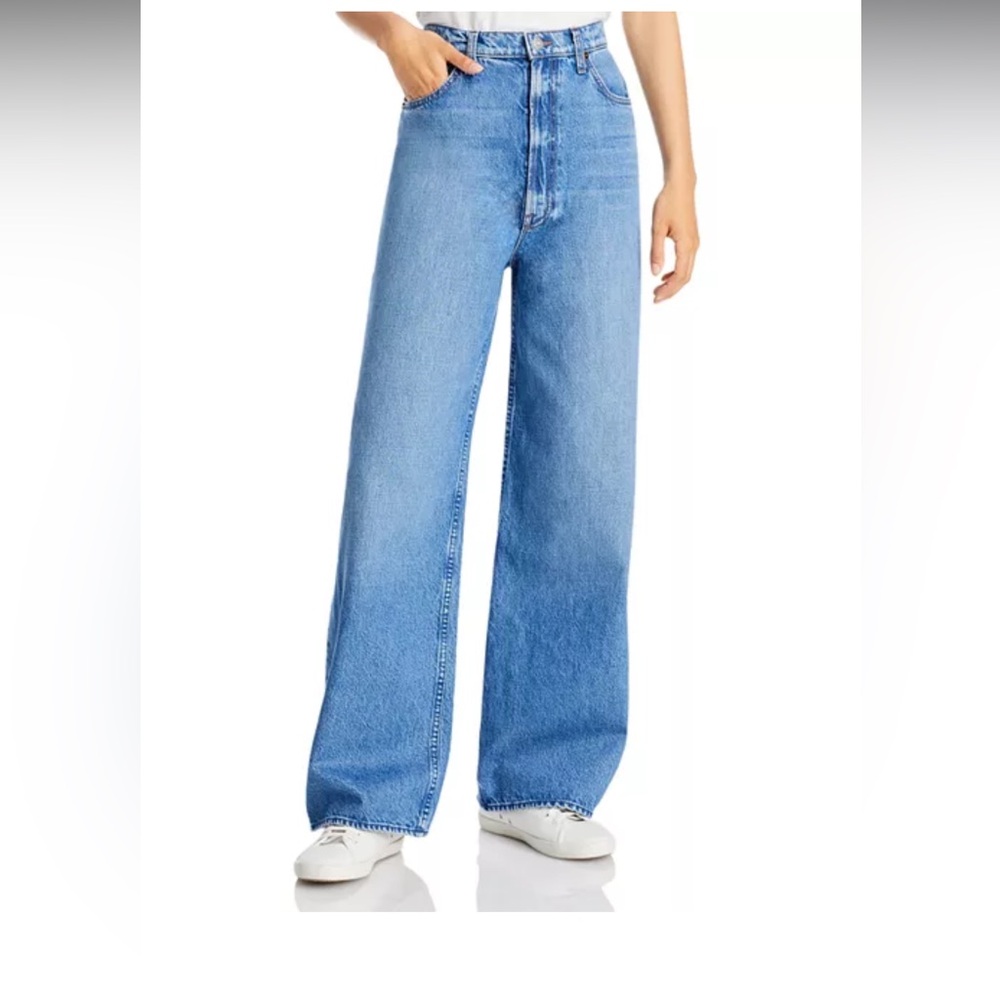 MOTHER Blue Flare & Wide Leg Jeans